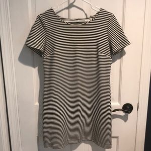 Splendid textured stripe mini dress